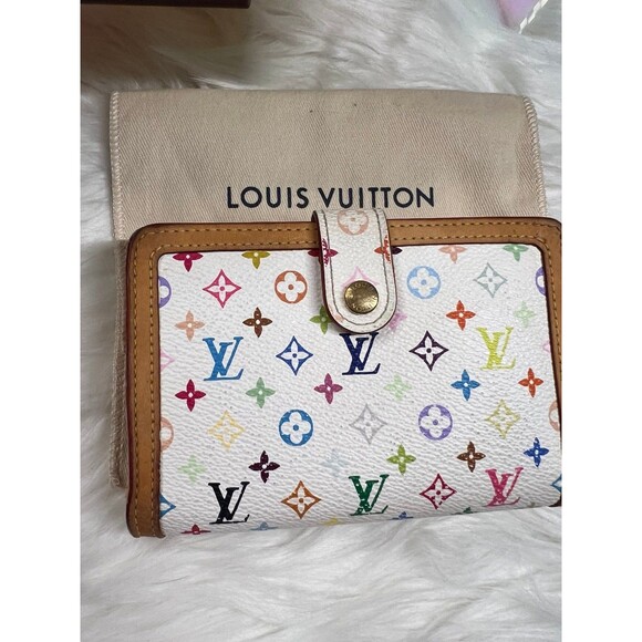 Louis Vuitton Murakami in demand compact wallet. Full inclusion - Picture 1 of 12